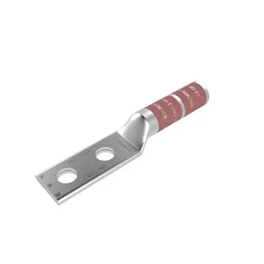 Burndy Hy Lug #2 Compression Connector, 2-Hole