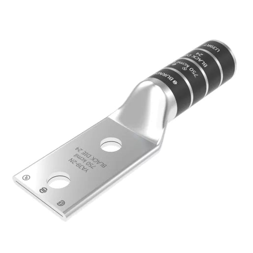 Burndy 750 Hy Lug Compression Connector, 2-Hole