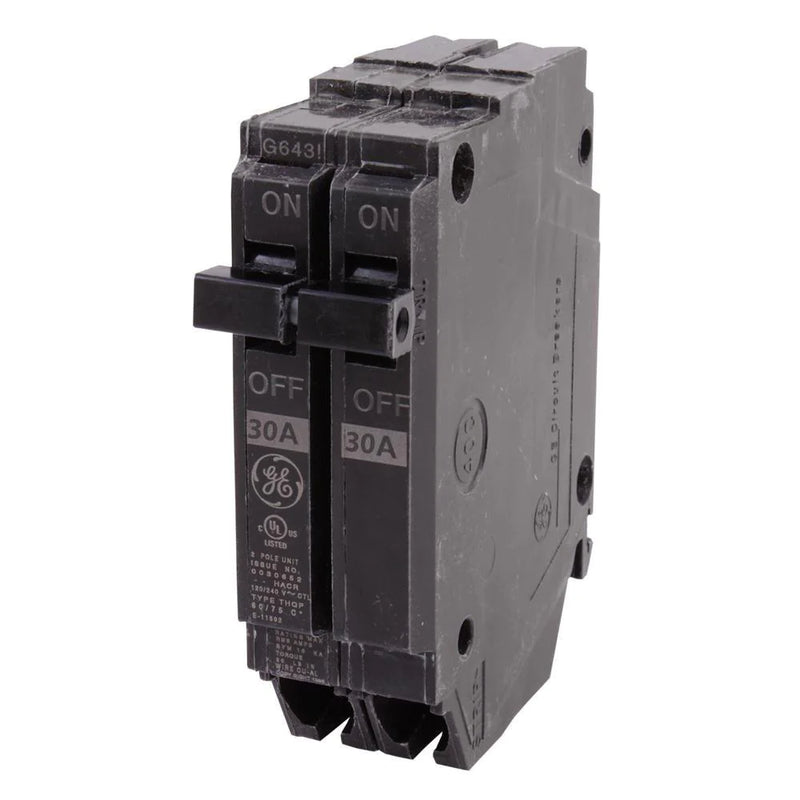 GE 30 Amp 1 in. Double-Pole Circuit Breaker