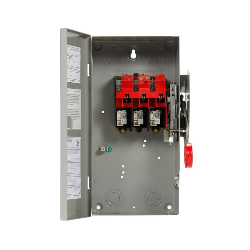 EATON Heavy duty single-throw non-fused safety switch, 30A