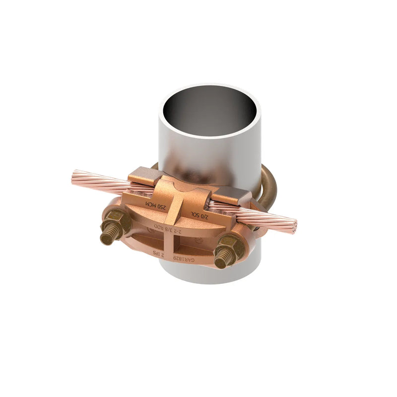 Burndy GAR1726 Mechanical Grounding Connector, Cable to Rod or Pipe