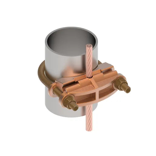 Burndy GAR2229 Mechanical Grounding Connector, Cable to Rod or Pipe