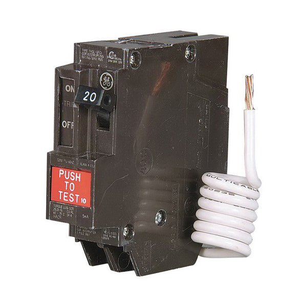 GE Q-Line 20 Amp 1 in. Single-Pole Plug-in Circuit Breaker