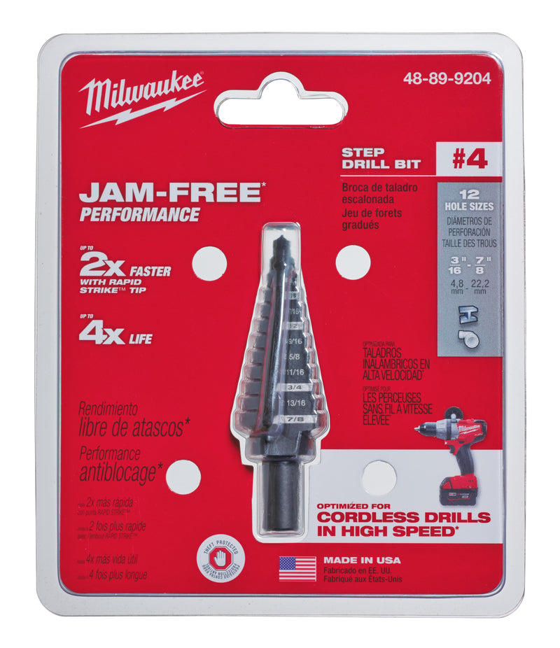 Step Drill Bits