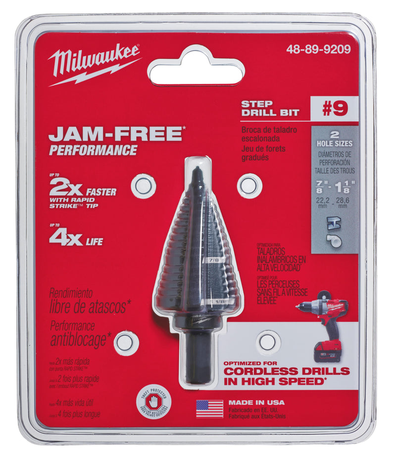 Step Drill Bits