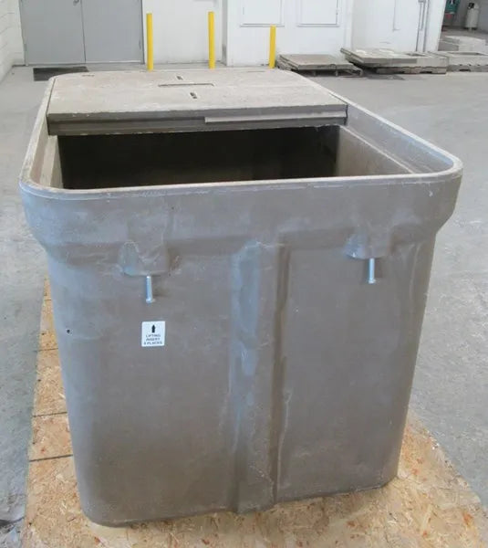 Polymer Concrete Box 13"x24"x12" Mouseholes