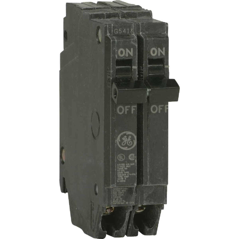 GE 20 Amp 1 in. Double-Pole Circuit Breaker