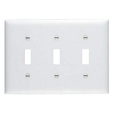 Wall Light Switch Plate - 3 Toggle TP3