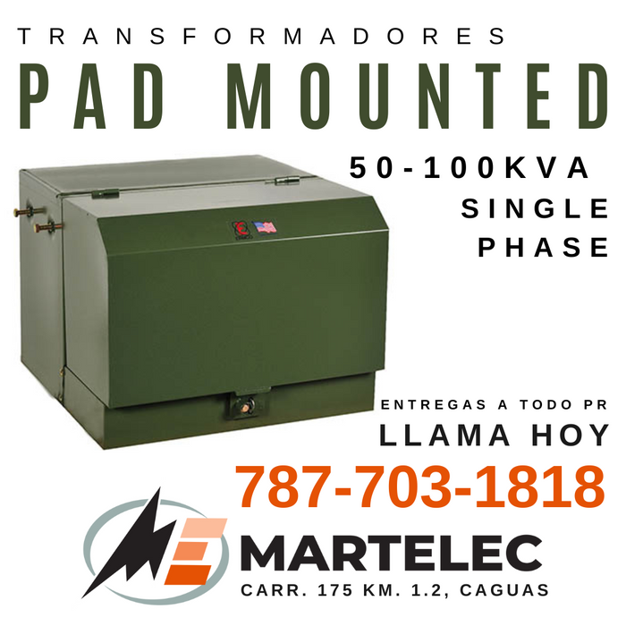 PAD MOUNTED Transformers 25-1500kVA