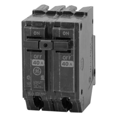 GE 40 Amp 2 in. Double-Pole Circuit Breaker