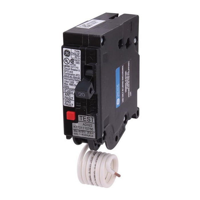 GE 20 Amp 1 in. Single-Pole Plug-in Mount Type Circuit Breaker