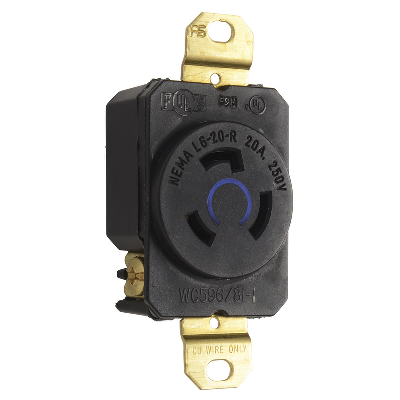 20A NEMA Single Receptacle