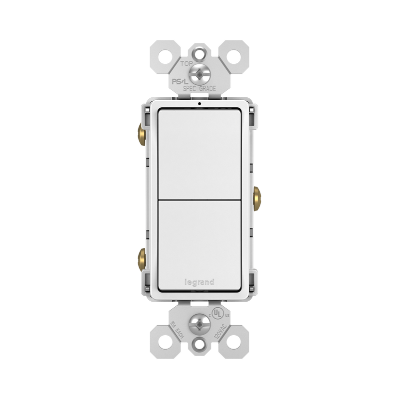 15A Decora Duplex Radiant 2 Switch SP + SP