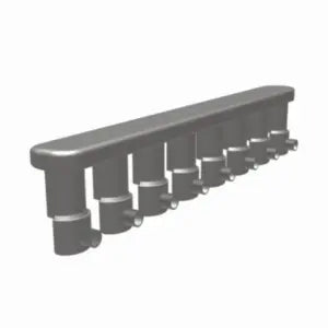 Burndy Aluminum Multiple Outlet Connector (RDM Mole)