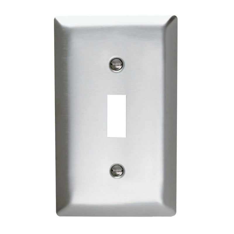 Stainless Steel Toggle Plate 1G  P&S