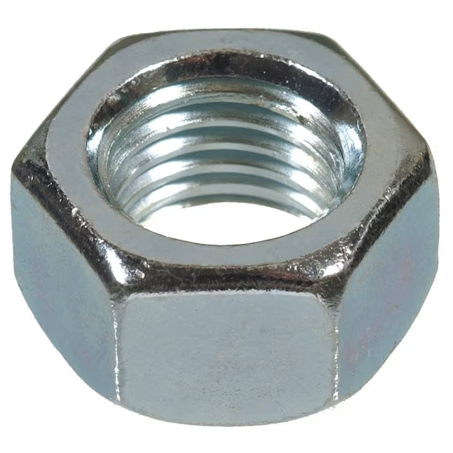 Zinc Plated Hex Nut 1/4"
