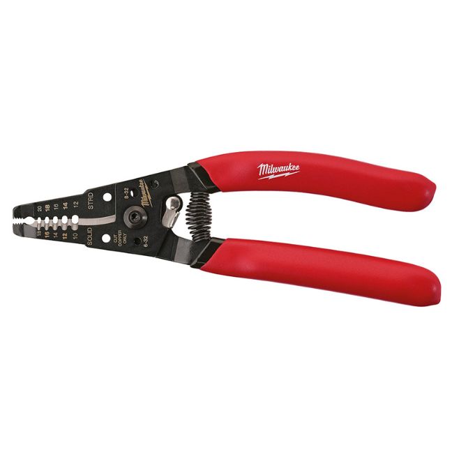 Milwaukee 7-1/8" Wire Stripper/Cutter for Solid & Stranded Wire 48-22-6109