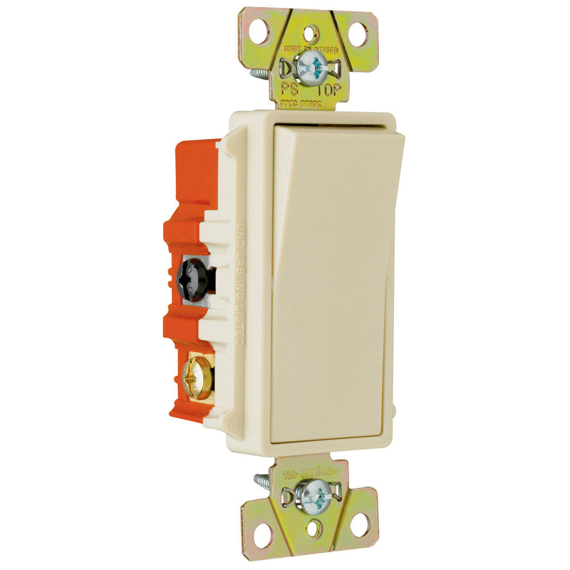 20A Specification Grade Decorator Switch, 120/277V