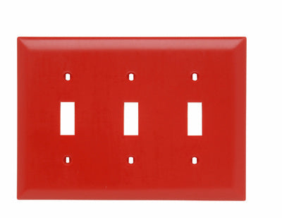 Wall Light Switch Plate - 3 Toggle TP3