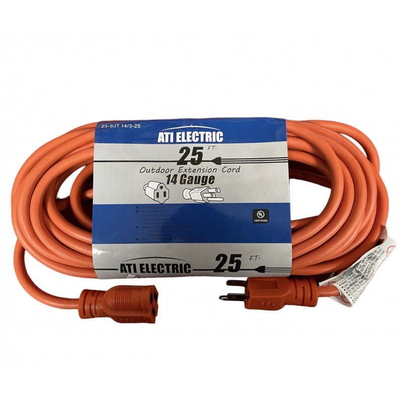 25FT Outdoor Extension Cord
