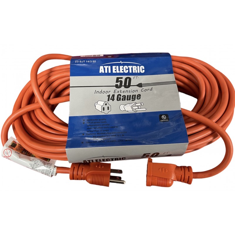 50FT Indoor Extension Cord