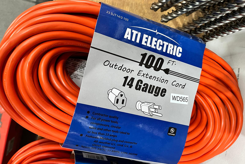 100FT Outdoor Extension Cord