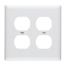 Duplex Receptacle Openings, Two Gang
