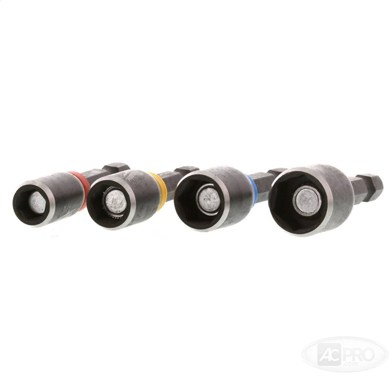 Milwaukee SHOCKWAVE Impact Duty™ 1-7/8" Magnetic Nut Driver Set 4PC 49-66-4562