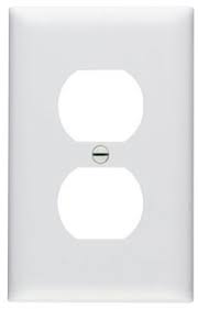 Duplex Receptacle Openings, One Gang