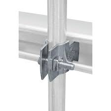 Unistrut 3/4 in. Universal Strut Pipe Clamp - Silver Galvanized