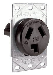 30A Single Flush Dryer Receptacle