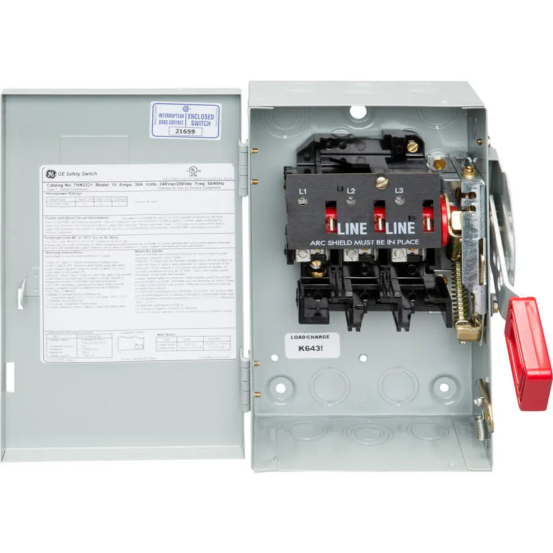 30A 3P HD N1 240V NON FUSE SWITCH ABB