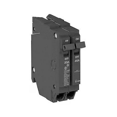 20A Tandem Plug-In Breaker ABB 120/240V
