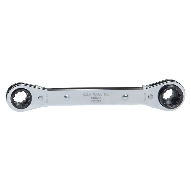 Klein Tools Lineman's Ratcheting 4-in-1 Box Wrench