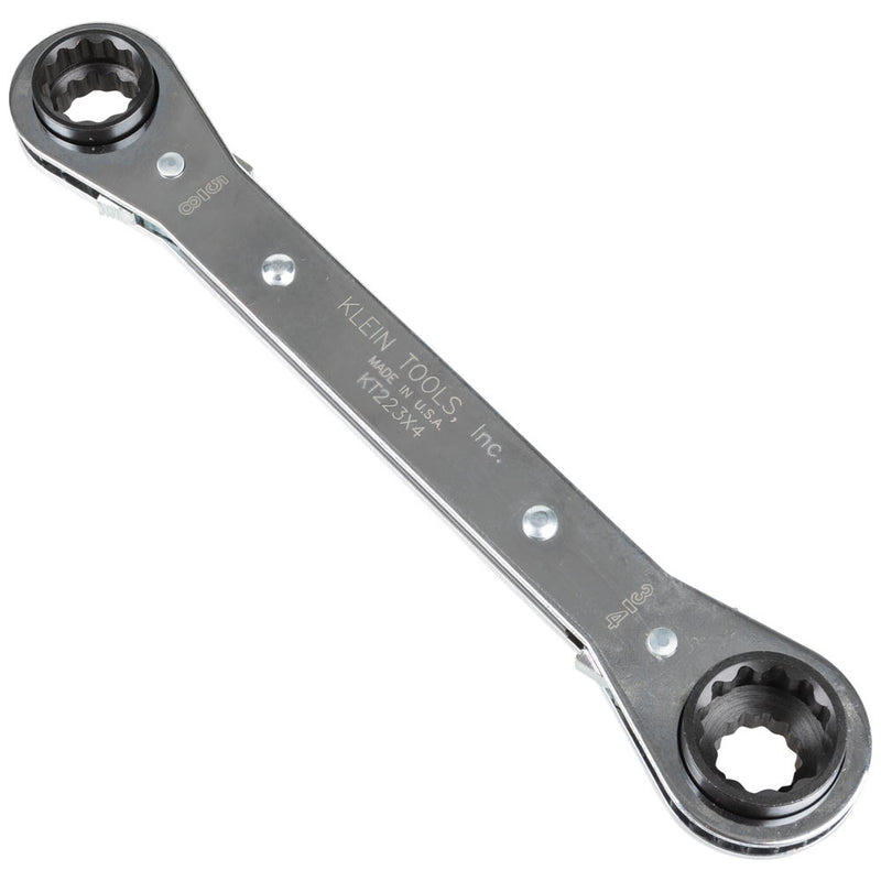 Klein Tools Lineman's Ratcheting 4-in-1 Box Wrench