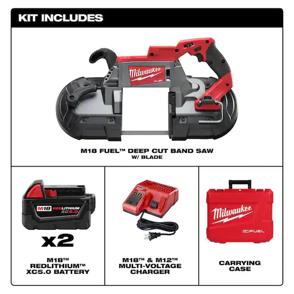 Milwaukee M18 FUEL™ Deep Cut Band Saw Kit 2729-22