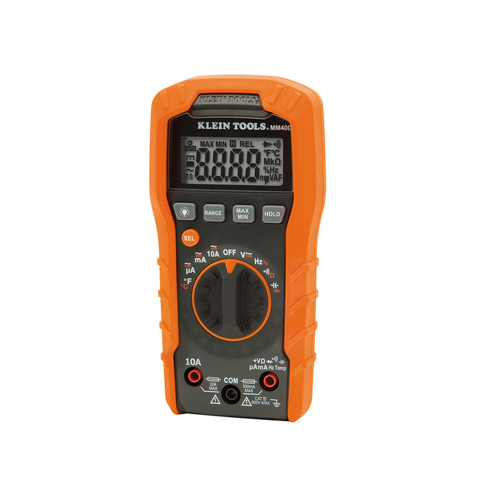 Klein Tools Digital Multimeter, Auto-Ranging, 600V