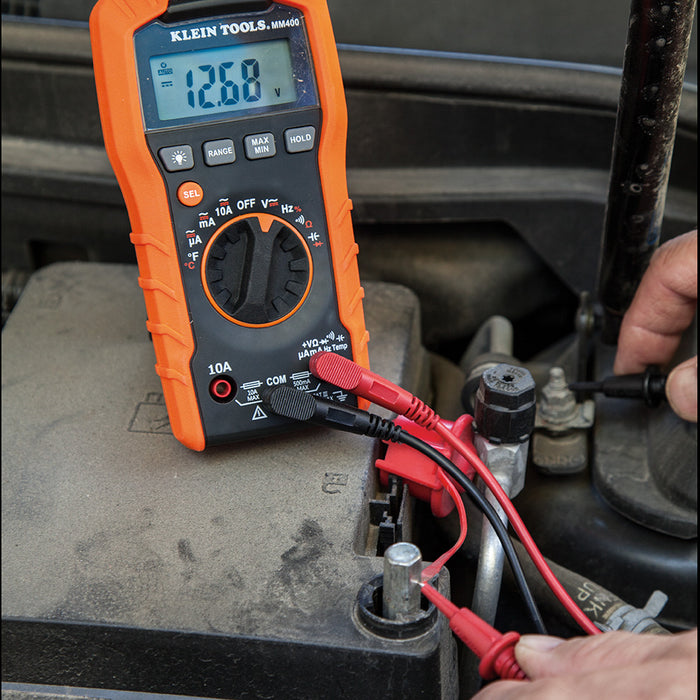 Klein Tools Digital Multimeter, Auto-Ranging, 600V