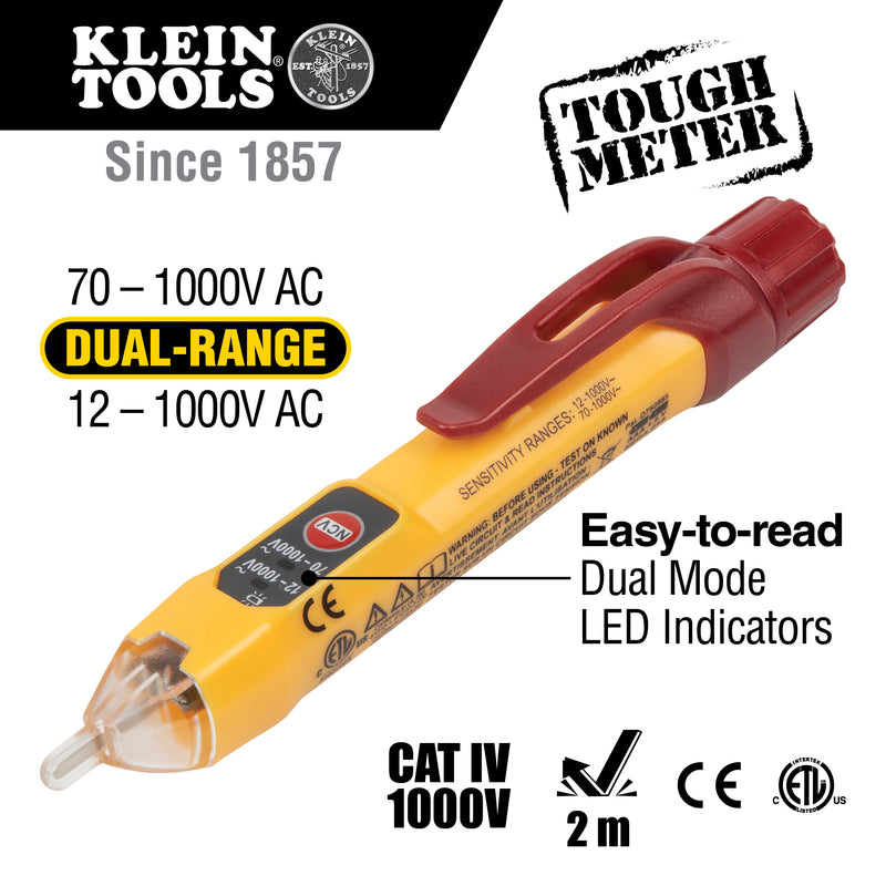 Klein Tools  Dual Range NCVT with Receptacle Tester Electrical Test Kit