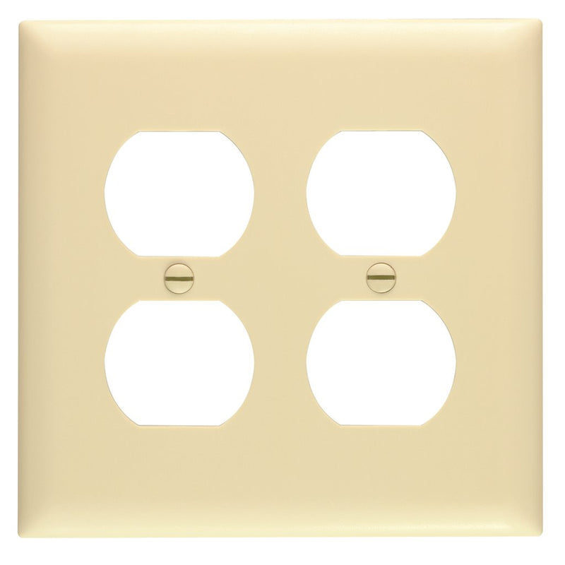 Duplex Receptacle Openings, Two Gang