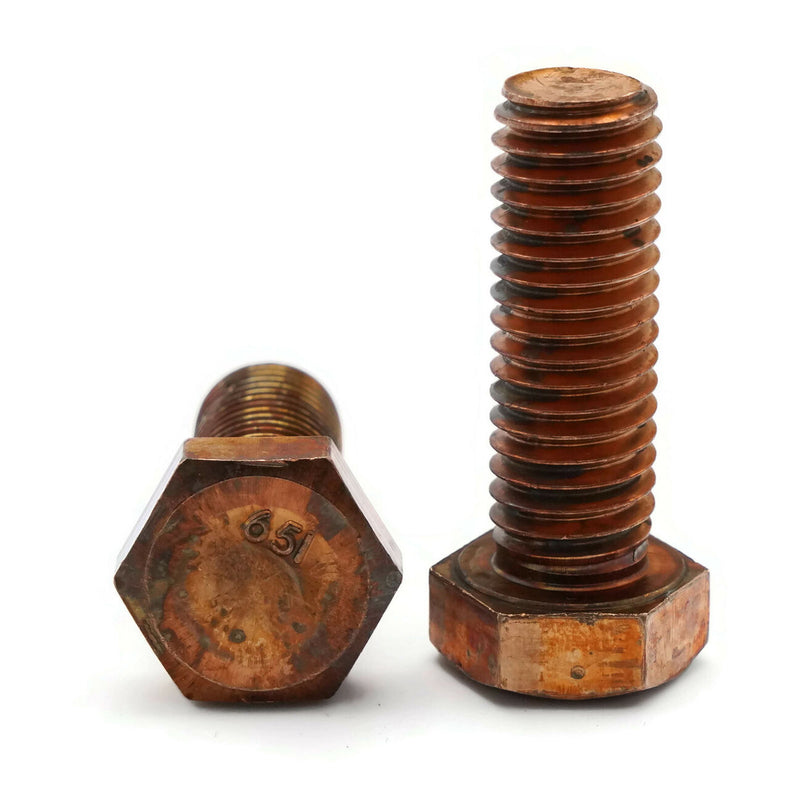 Bronze Hex Screw 1/4"