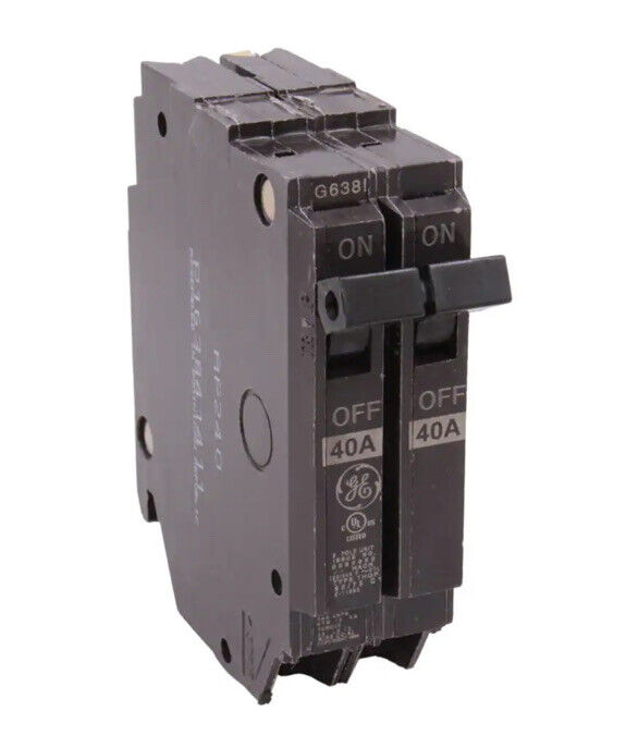 GE 40 Amp 1 in. Double-Pole Circuit Breaker