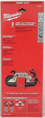 Deep Cut Band Saw Blades 14/18 TPI 48-39-0561