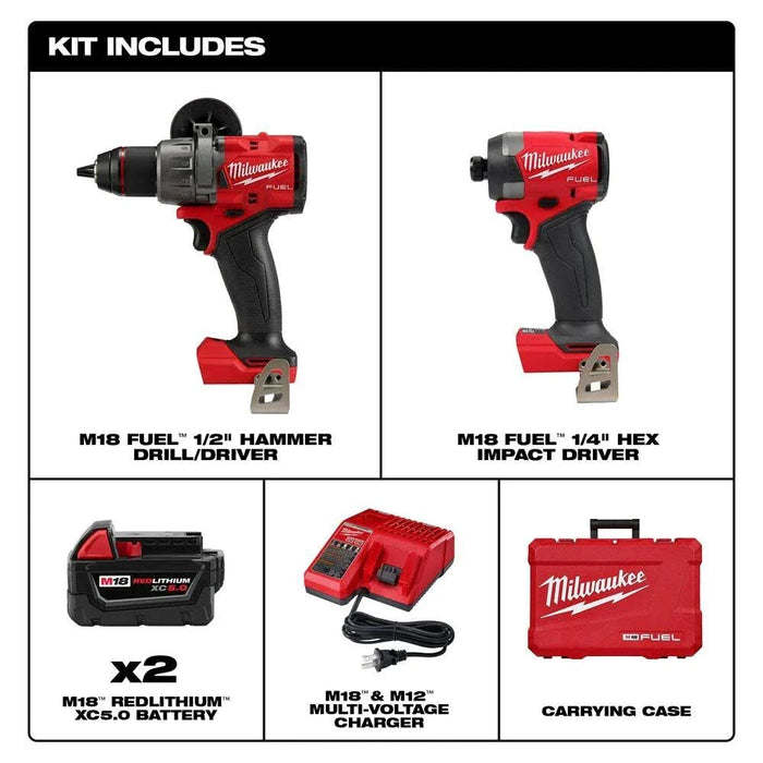 Milwaukee M18 FUEL™ 2-Tool Combo Kit 3697-22