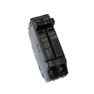 GE 50 Amp 1 in. Double-Pole Circuit Breaker