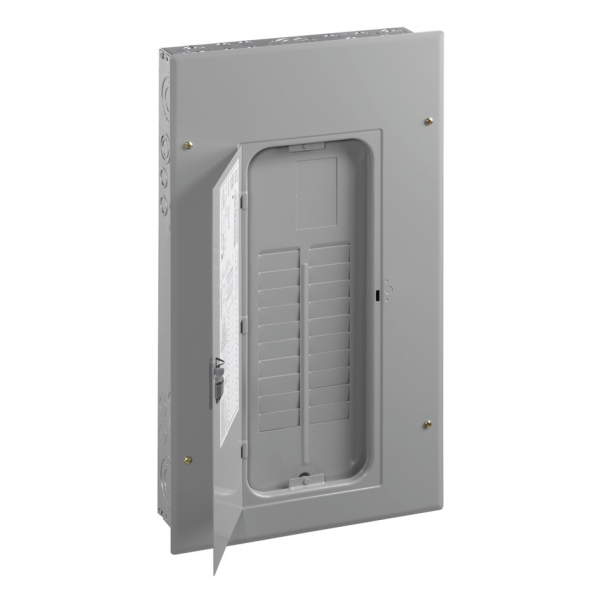 GE PowerMark Gold™ TLM2020CCU 1-Phase Standard Convertible Main Lug Load Center With Door