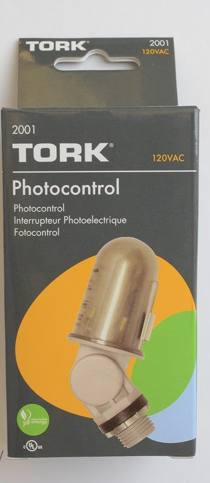Tork 2001 Photocontrol Light Sensor 120V