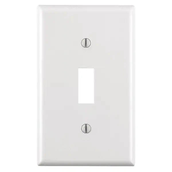 Wall Light Switch Plate - 1 Toggle