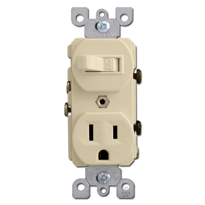 Switch / Receptacle Combination 15A 120V