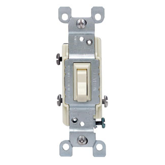 Single Switch 3 Way 15A 120V